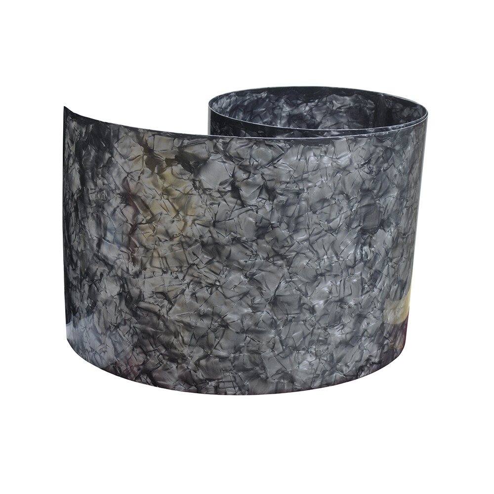 Gauge 0.5mm Celluloid Sheet Drum Wrap Musical Instrument Deco Diamond Grey