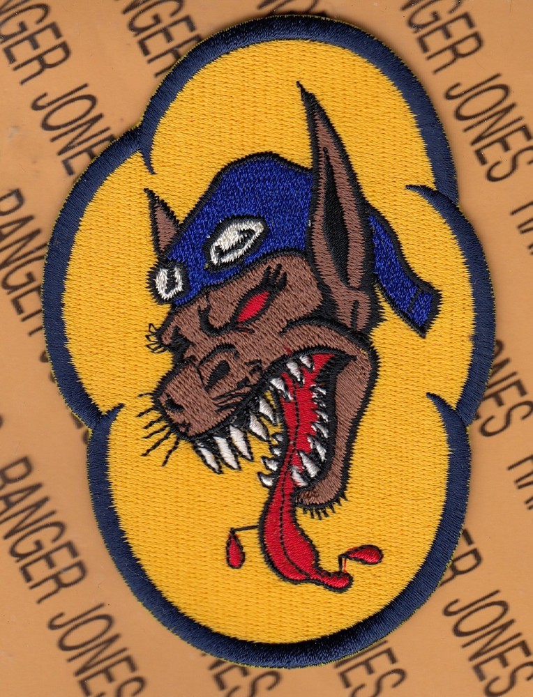USAF Air Force 36th Fighter Sq FS Flying Fiends ~4.5" patch c/e A