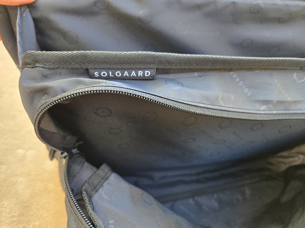 Solgaard The Carry-On Closet 4 Compartment Organizer Insert Only, Black