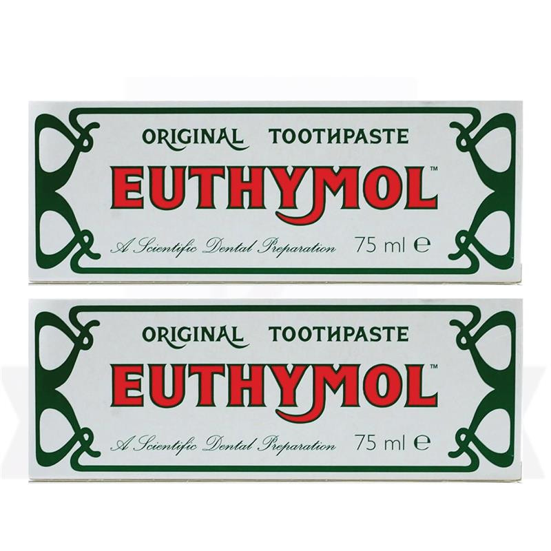 Euthymol Original Toothpaste 75ml PACK OF 2