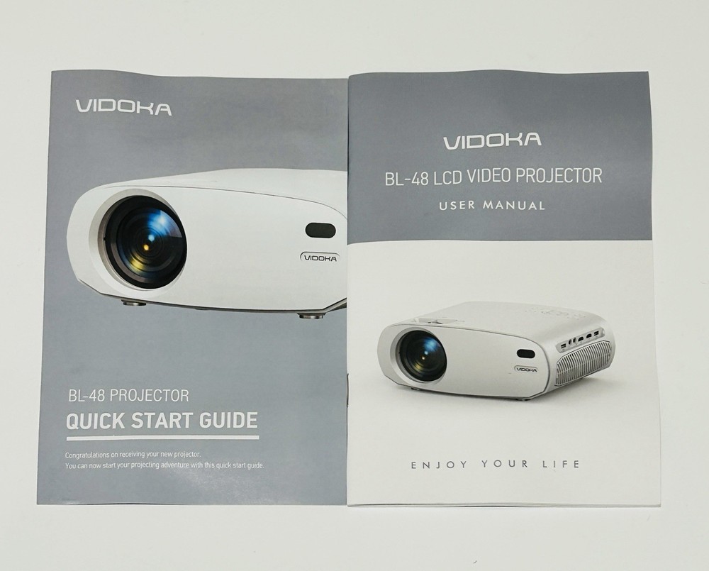 VIDOKA Mini lCD Video Projector Native 1080P Mini Projector
