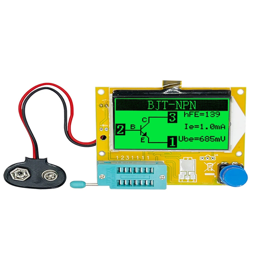 Digital Component Tester Transistor Resistor Inductor Diode Capacitor ESR Meter