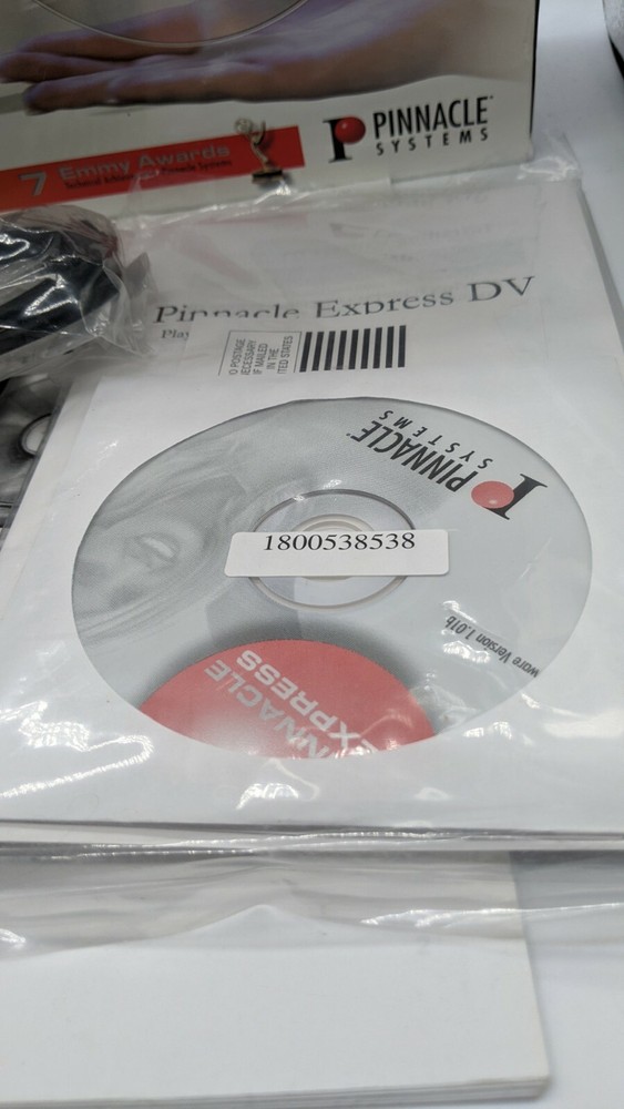 Pinnacle Express DV Open Box Sealed Content - Amazing Video Effects