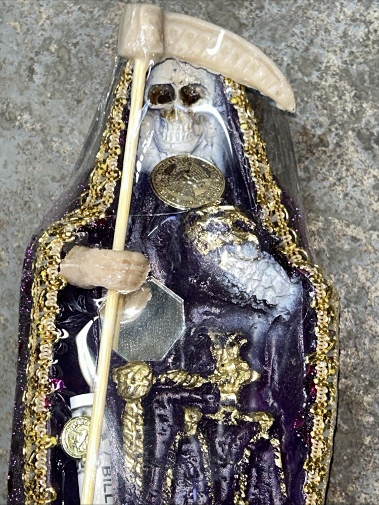 santa muerte purple 9in Fixed