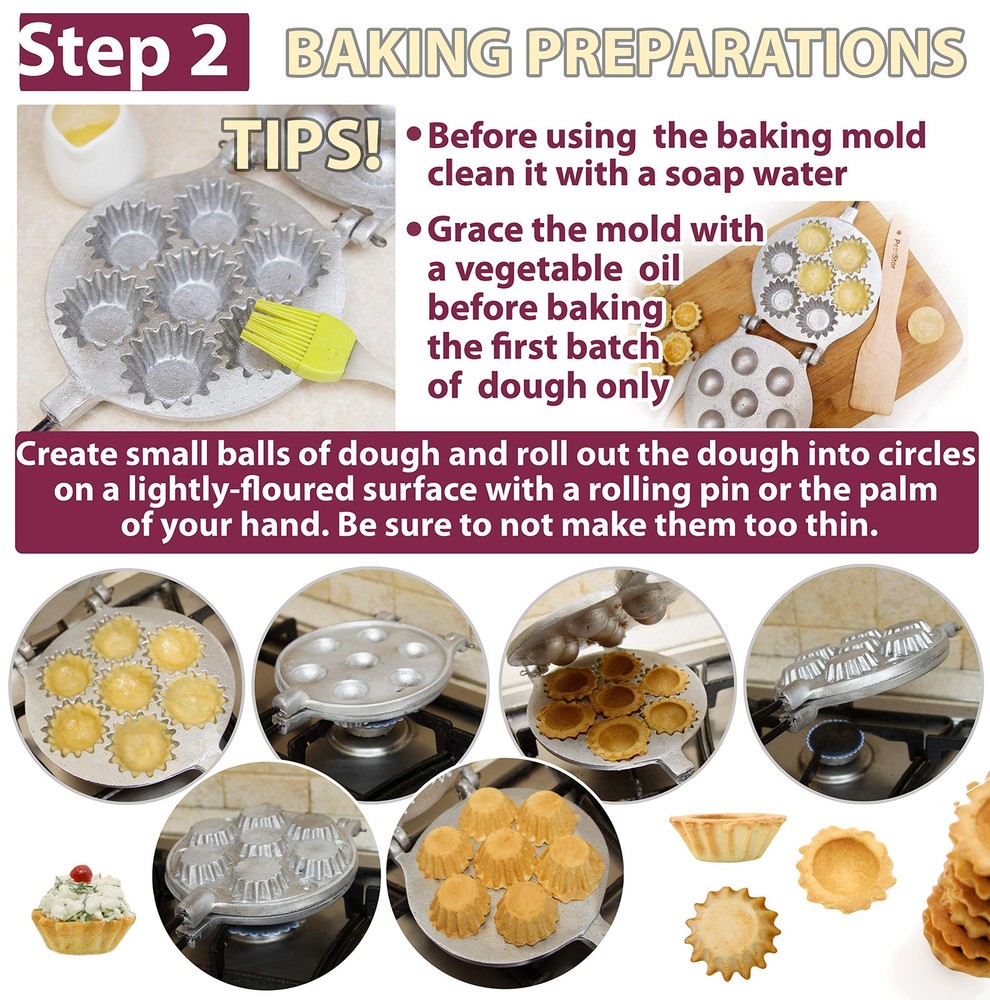 Cupcake maker Cake Mini Muffins Open Pies Cookie Maker round form Baking bask...