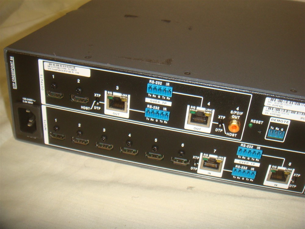 EXTRON DTP CROSSPOINT 84 DIGITAL PRESENTATION MATRIX