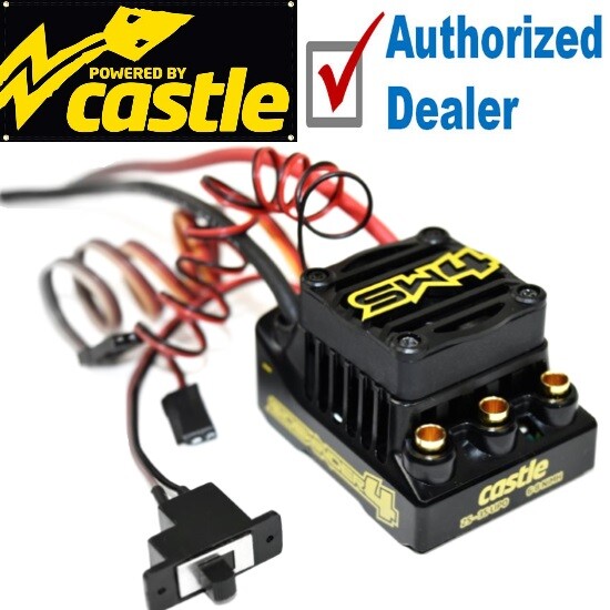 NEW Castle Creations SW4 Sidewinder Sensorless WP ESC / Speed Control ONLY