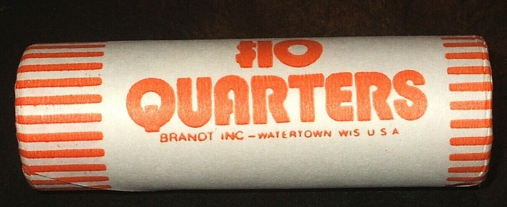 1968-P Uncirculated Washington Quarter Roll 💥💥💥💥💥💥💥💥💥💥💥💥💥💥💥💥