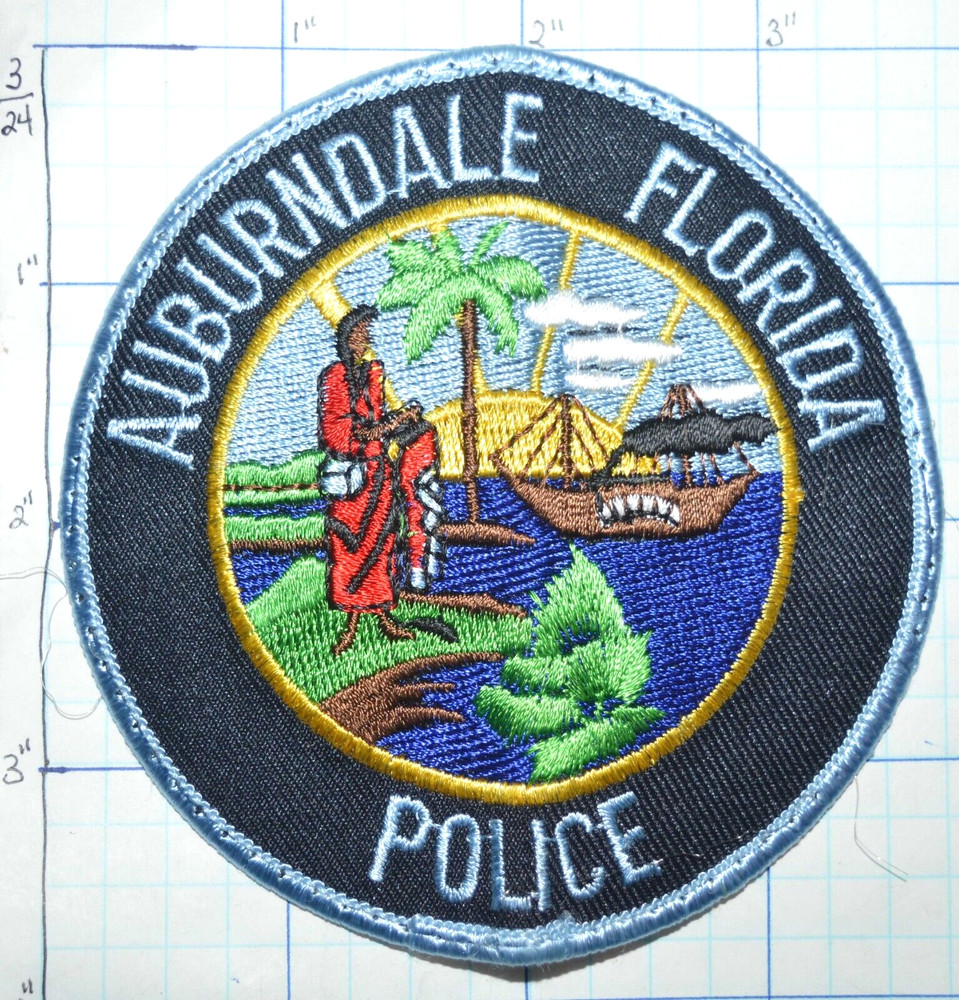 FLORIDA, AUBURNDALE POLICE DEPT USED PATCH