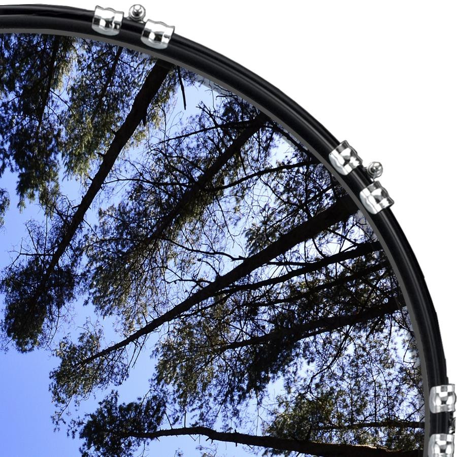 20" Custom Bass Kick Drum Front Head Graphic Graphical Trees 1