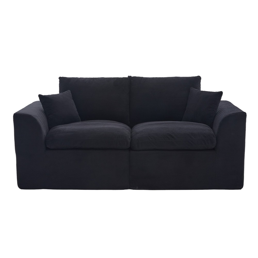 UNITED WE WIN Modular Sectional Sofa Cloud Couch,Comfy Cloud Modern Sofa,2 Sea