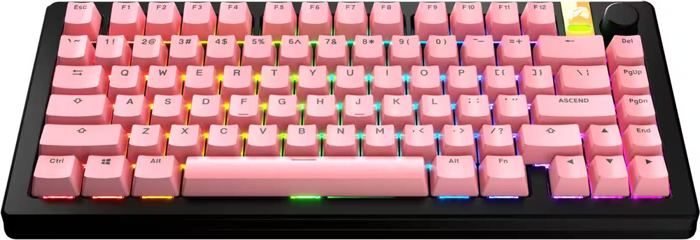 Glorious - GPBT Basics Universal Keycap Set Compatible with Most 100% 85% 80%...