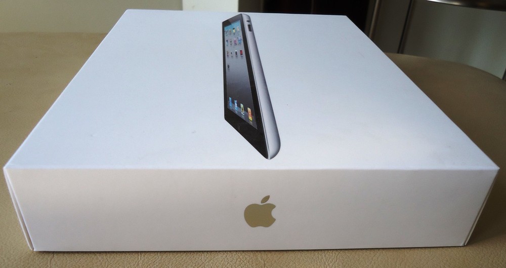 iPad 2 Wifi EMPTY BOX ONLY Black 16GB MC769LL/A