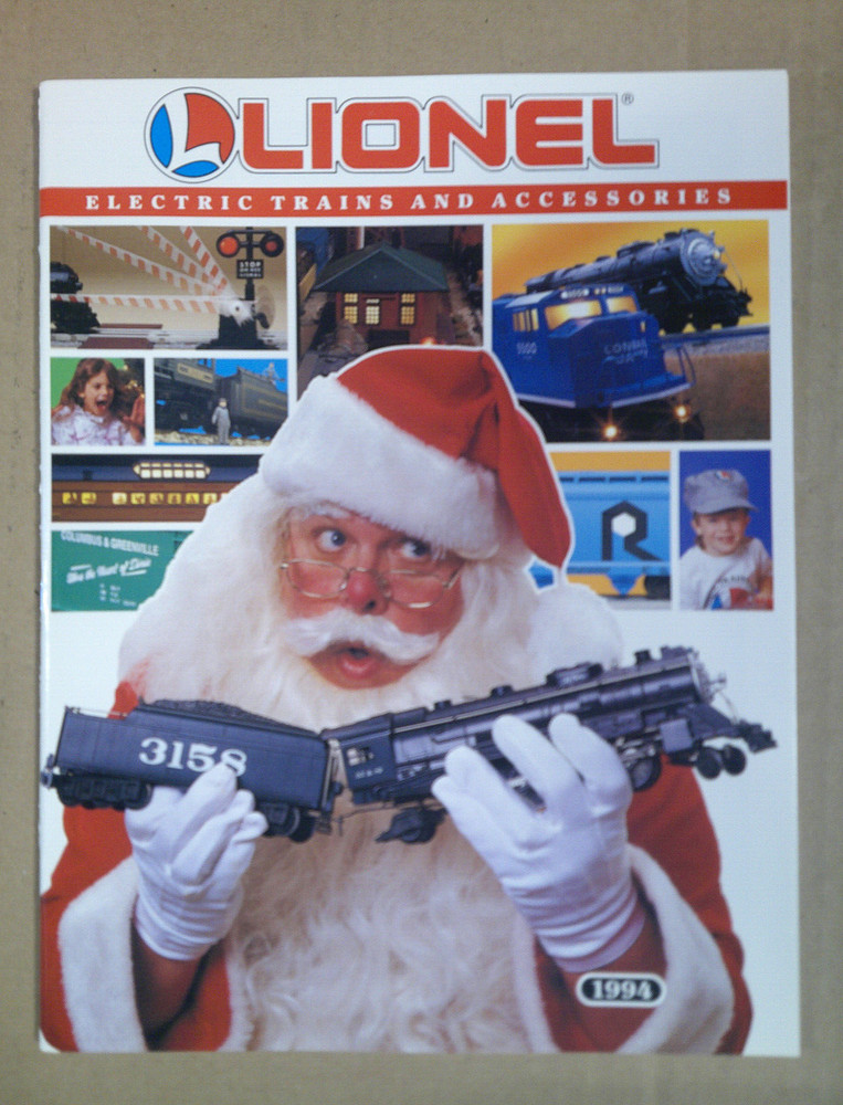 VINTAGE LIONEL TOY TRAIN CATALOG 1994
