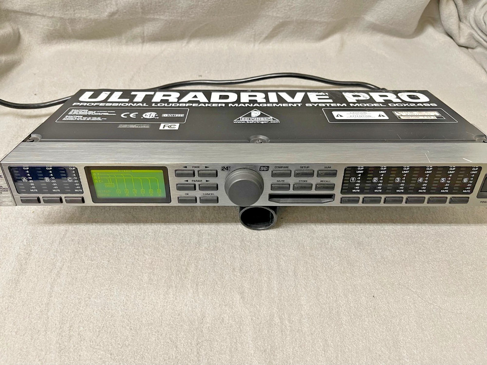Behringer DCX2496 Ultradrive Pro Loudspeaker Management System