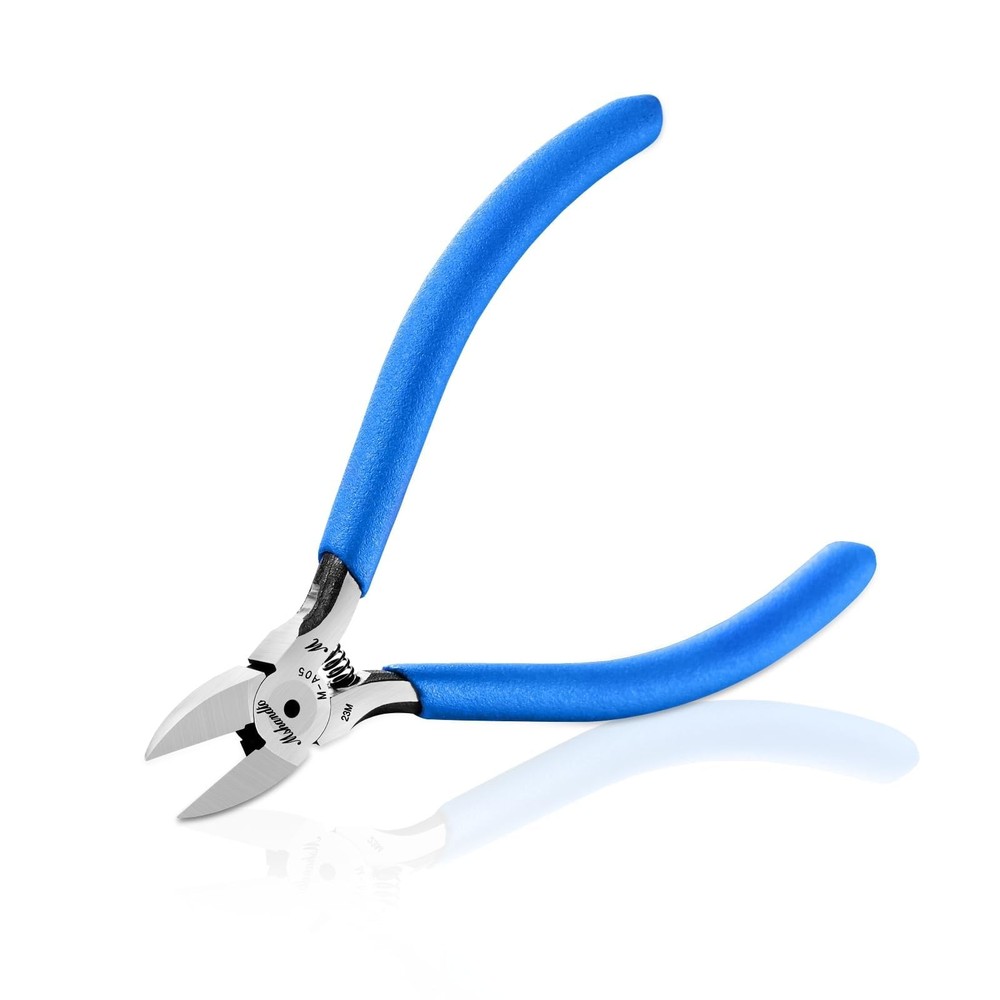 Wire Cutters 5" Flush Cutters for Electronic Component, CR-V Side Cutters for...