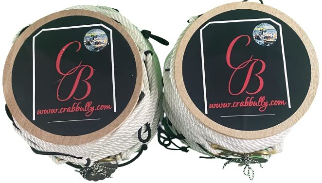 1200' 1/4" 3 Strand Medium-Soft Lay Twisted Nylon Zebra Trotline!