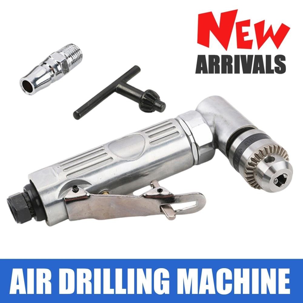 1Pcs Pneumatic Drill Elbow Air Drilling Machine Right Angle Air Punch Drill ]