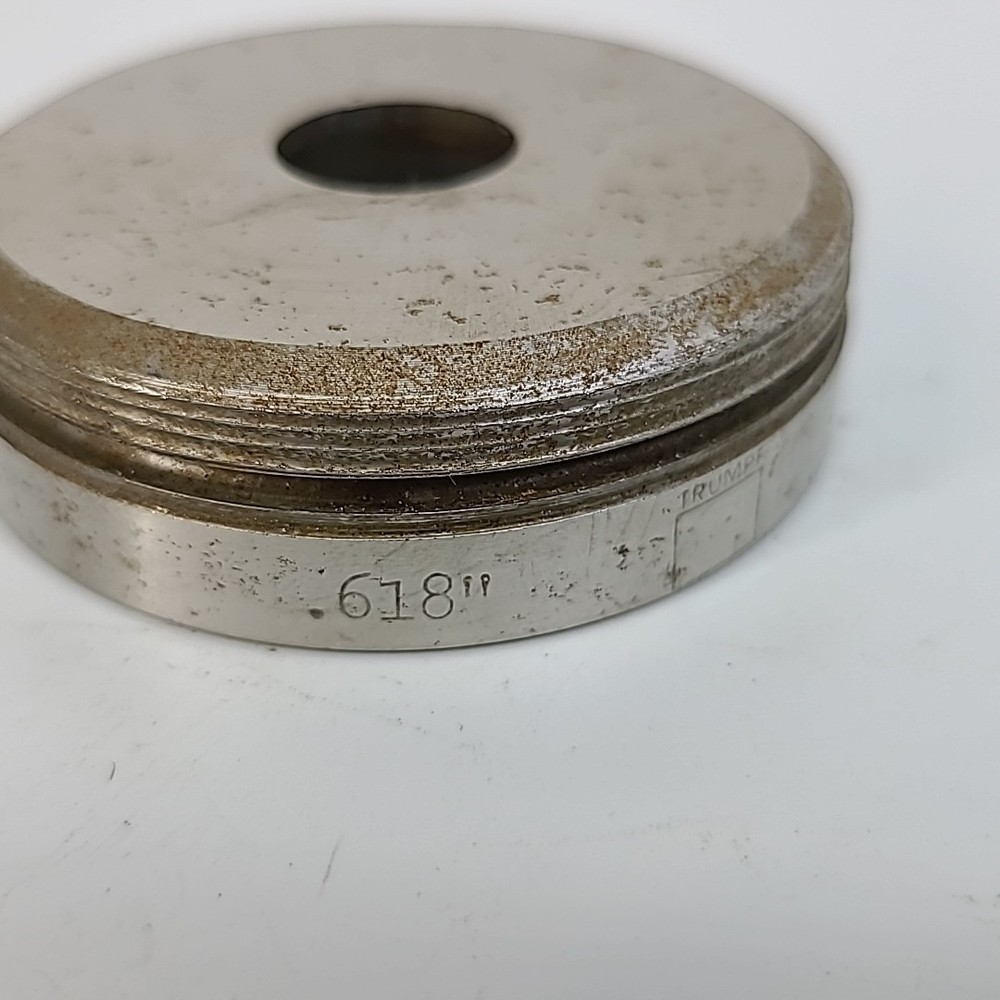 Trumpf .618" Punch Press Die Round Punch