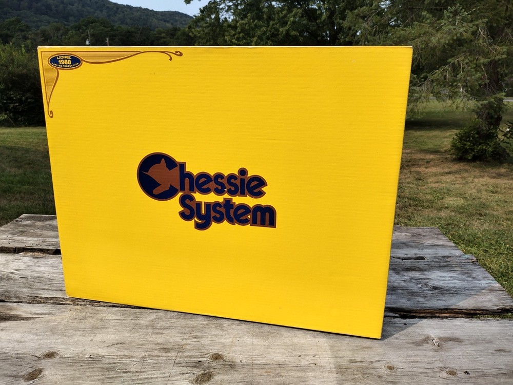 LIONEL EMPTY SET Boxes and Master Box - Chessie System 6-11705 - EMPTY