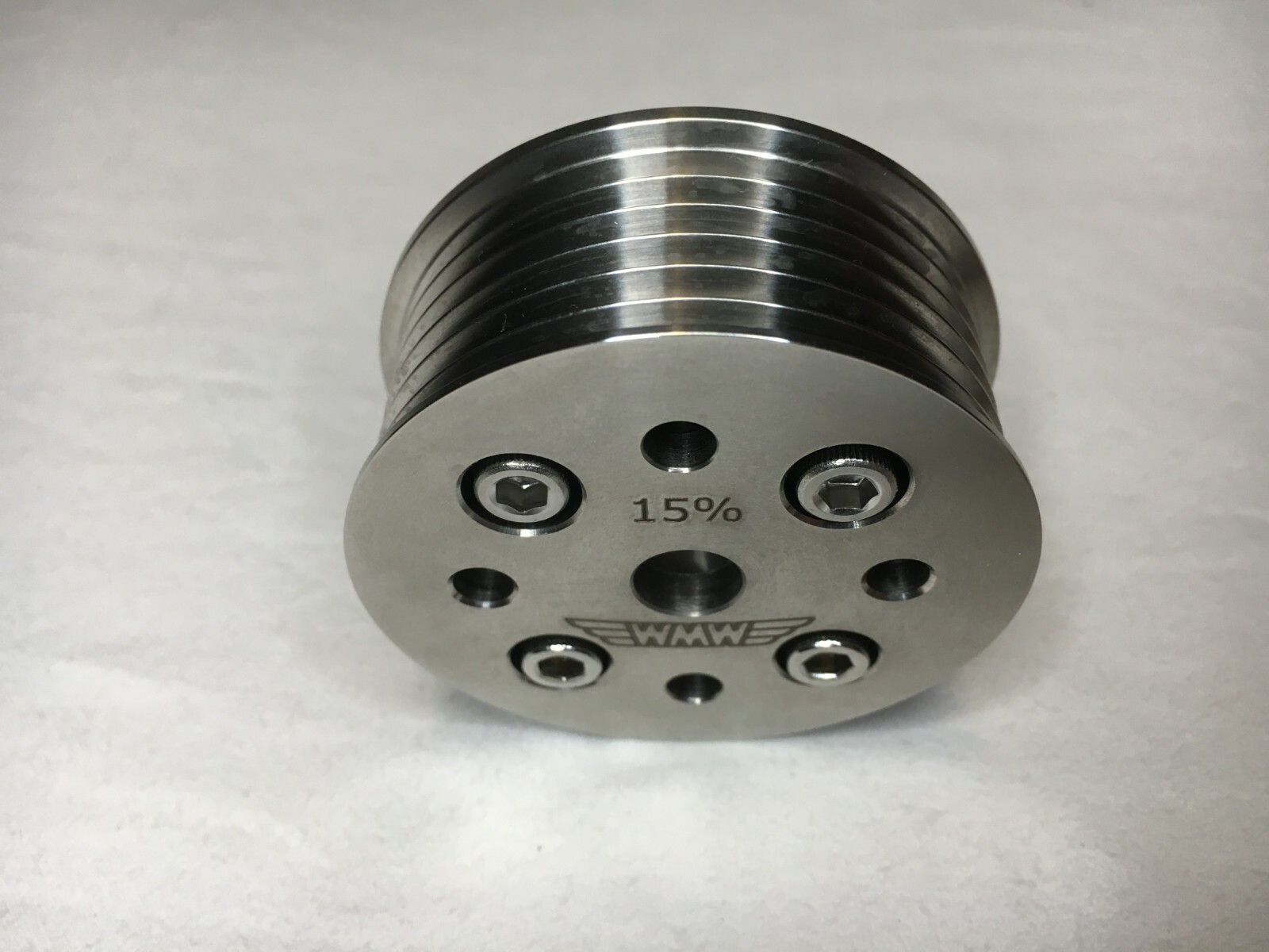 WMW 15% Supercharger Reduction Pulley & Belt for R53 02-06 MINI Cooper S and R52