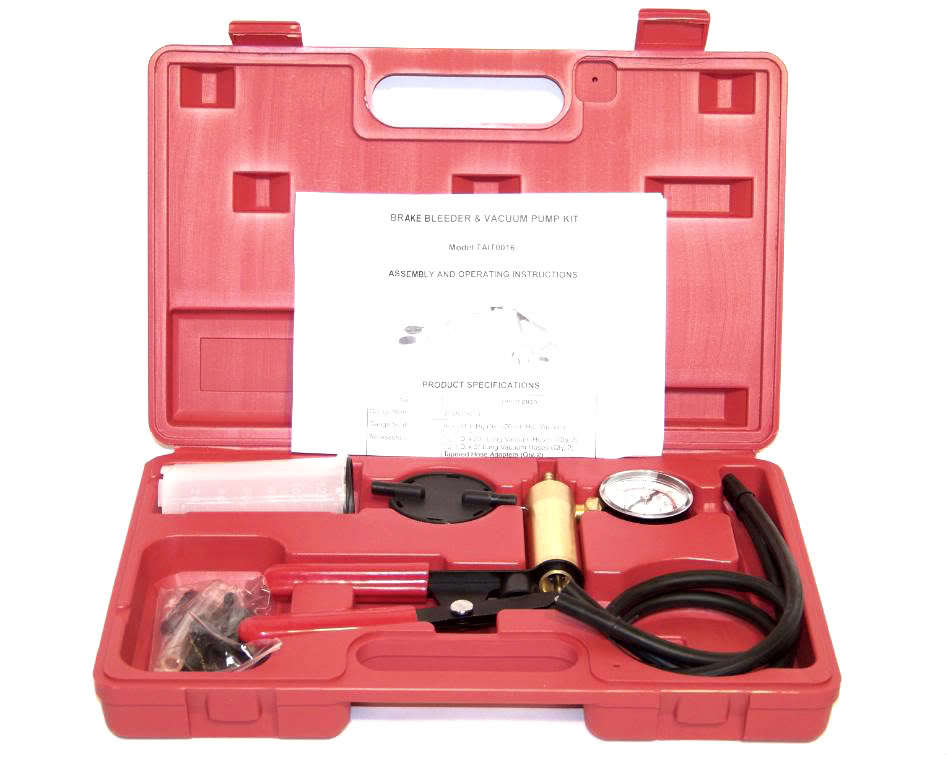 Brake Bleeder & Vacuum Pump Test 2 in 1 set tools