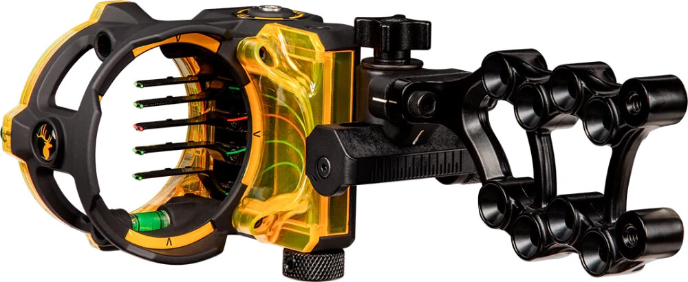 @NEW@ Trophy Ridge React Retaliate 5 Pin Micro Adjustable Bow Sight RH AS855D