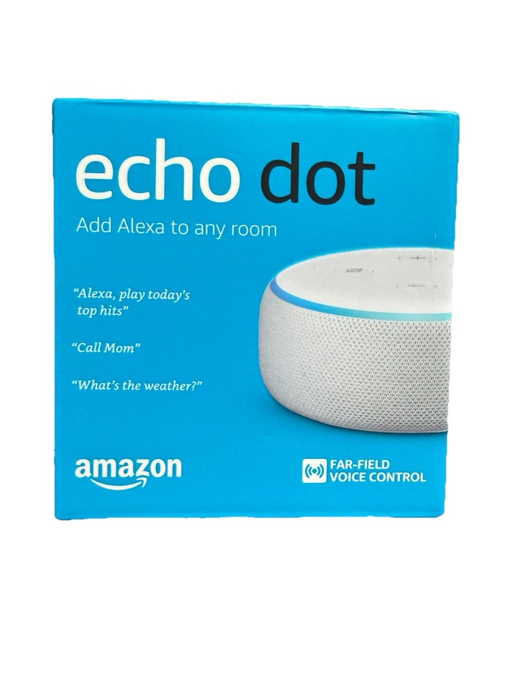 Amazon Echo Dot (3rd Generation) Smart Speaker with Alexa - White