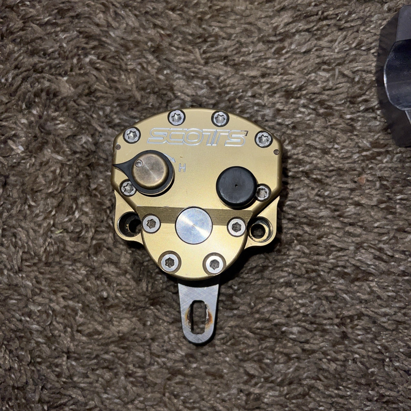 Scott’s Ohlins Steering Stablizer (needs Rebuild)