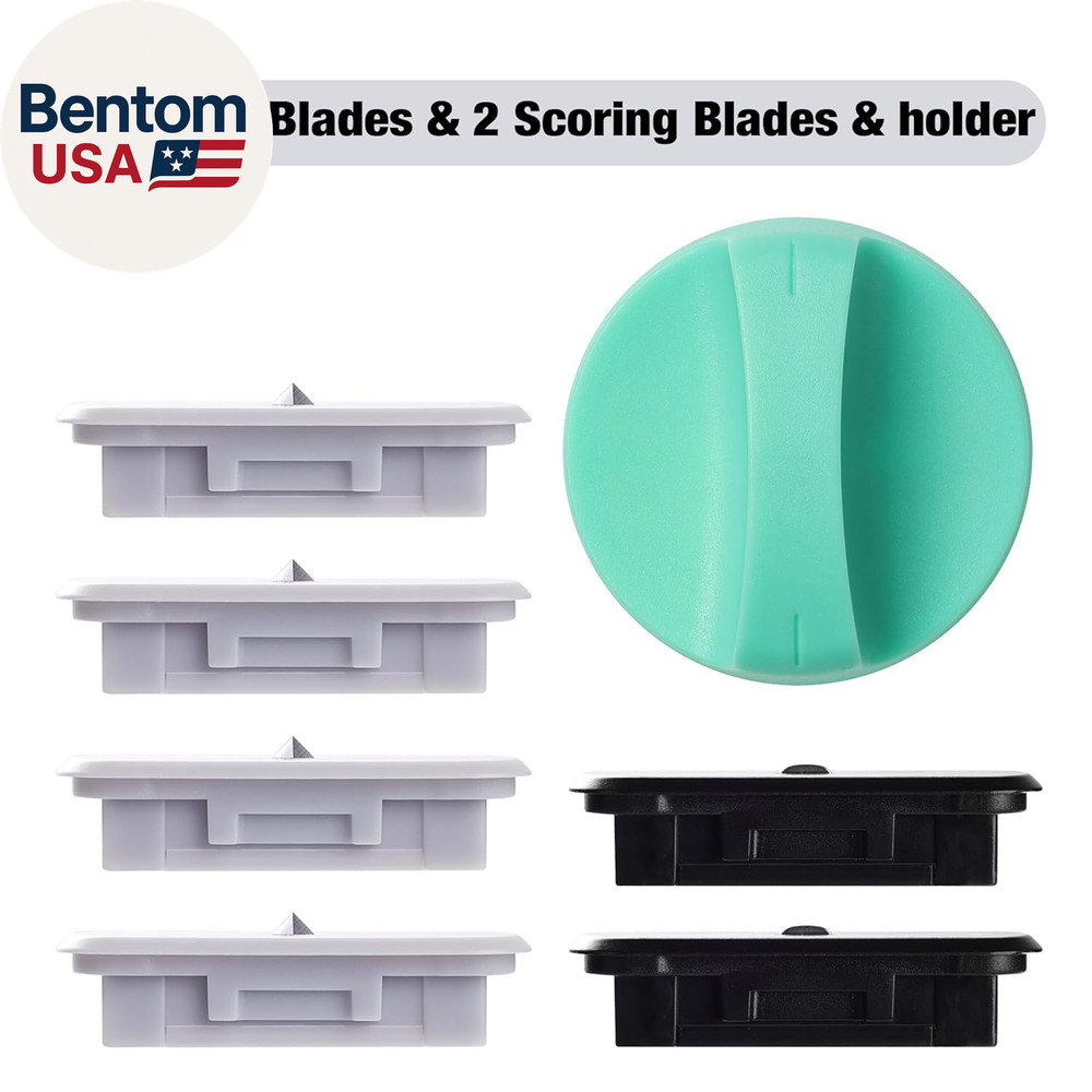 6-Pack Paper Cutter Replacement Blade Kit,Compatible for Cricut Portable Trimmer