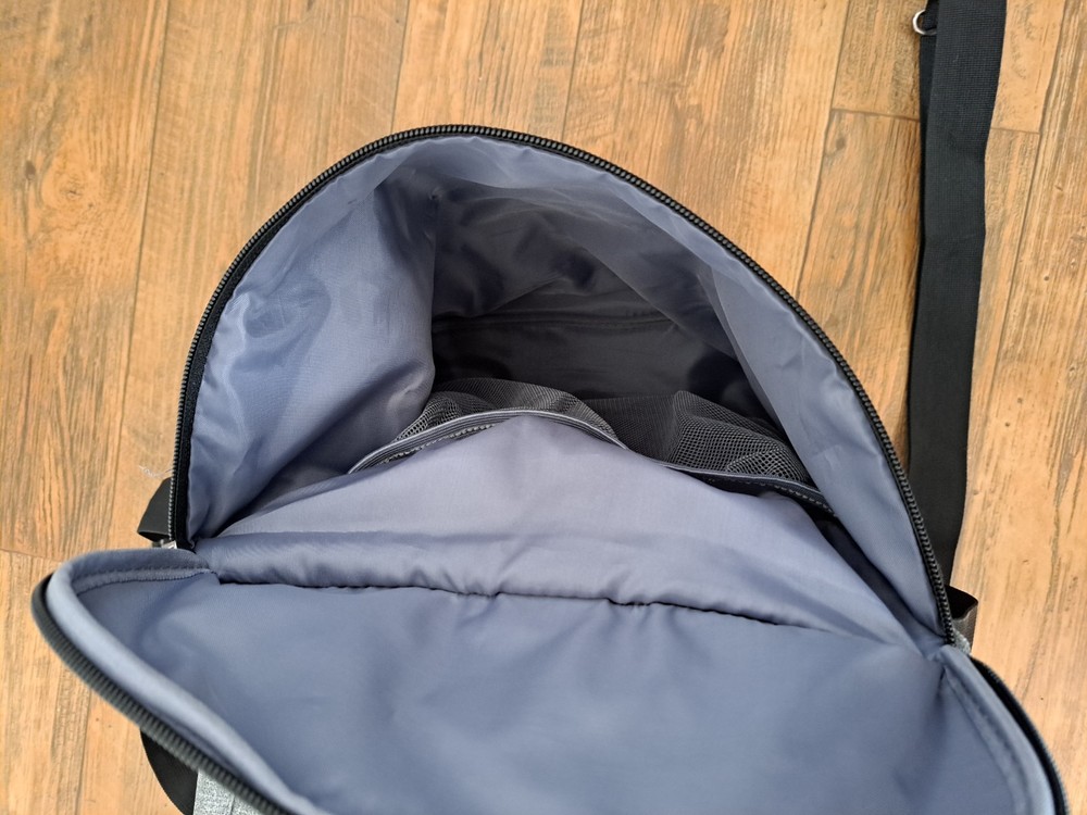 Single Bowling Ball Bag with Storage and Shoe Compartment