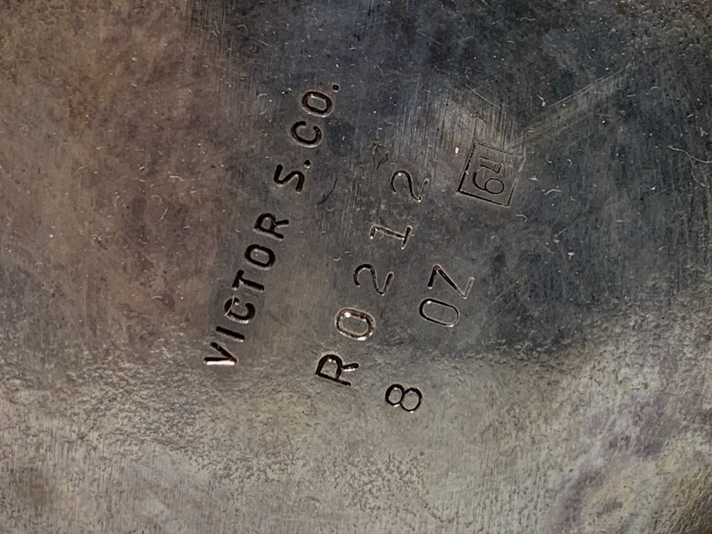 Victor Silverplate 5 Inch Creamer Good Condition Needs Cleaned