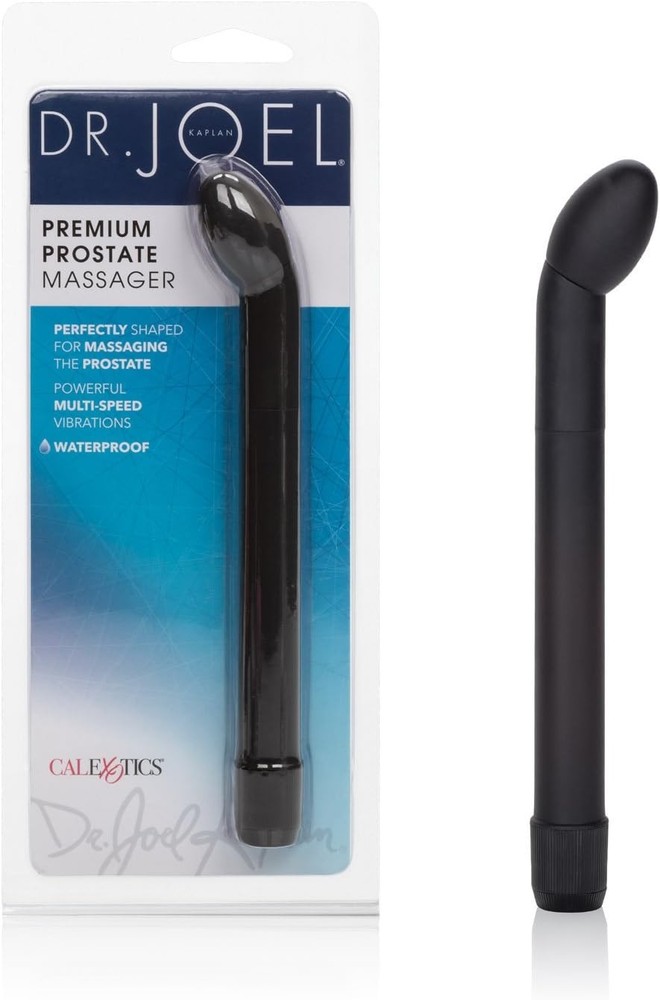 CalExotics Dr. Joel Kaplan Premium Prostate Massager - Black