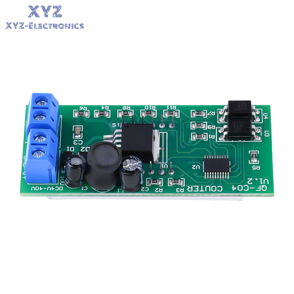 DC4-40V Digital Display 4-bit 0-9999 Counter Module with Data Memory Function