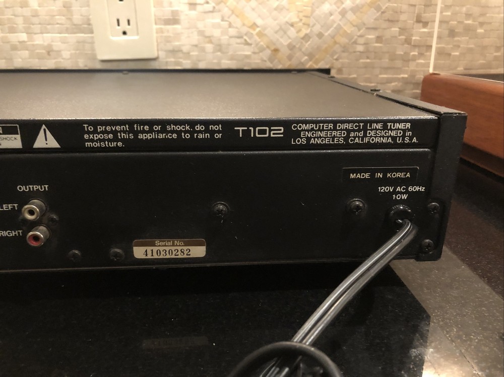 SAE T102 Computer Direct Line Digital Tuner Perfect Working Condition