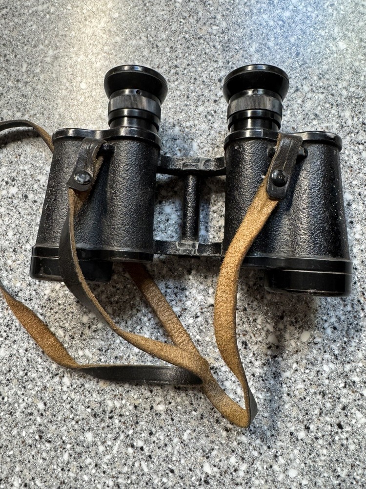 WW2 German binoculars Deinstglass 6x30 Factory Code ddx +