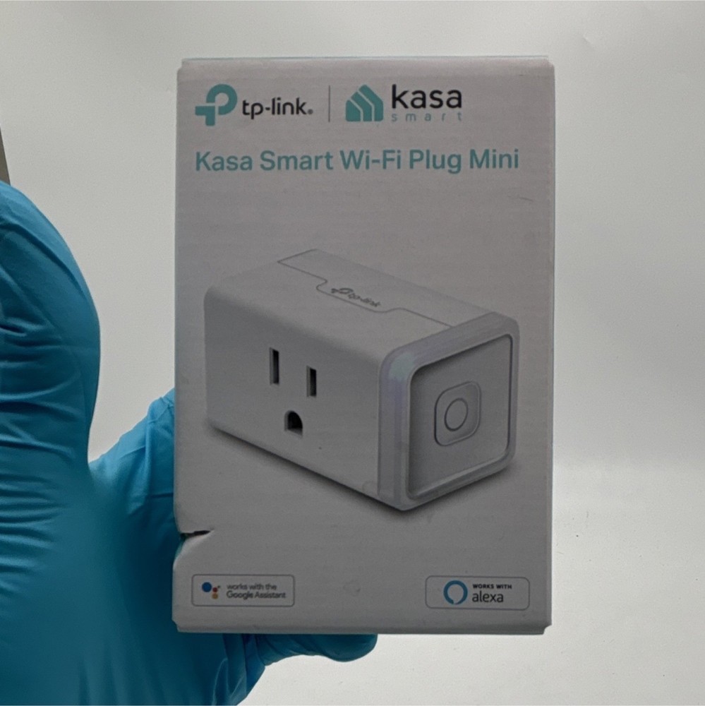 TP-LINK Kasa Smart Wi-Fi Plug Mini, App-Controlled, Alexa Google Assistant
