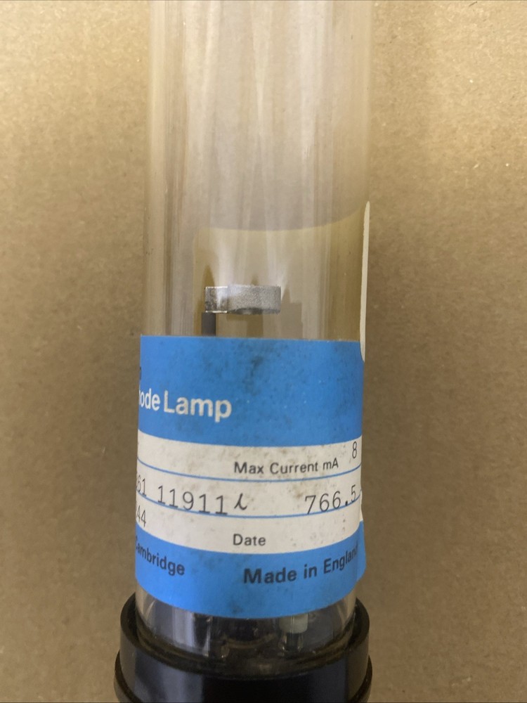 Pye Unicam Hollow Cathode Lamp