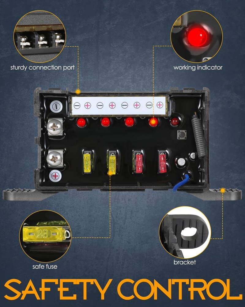Wireless Switch Panel, Nirider 4 Gang Panel 4 4 gang - wireless