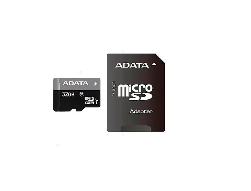 ADATA 32GB MicroSDHC/SDXC UHS-I U1 Class 10 Memory Card with Adapter