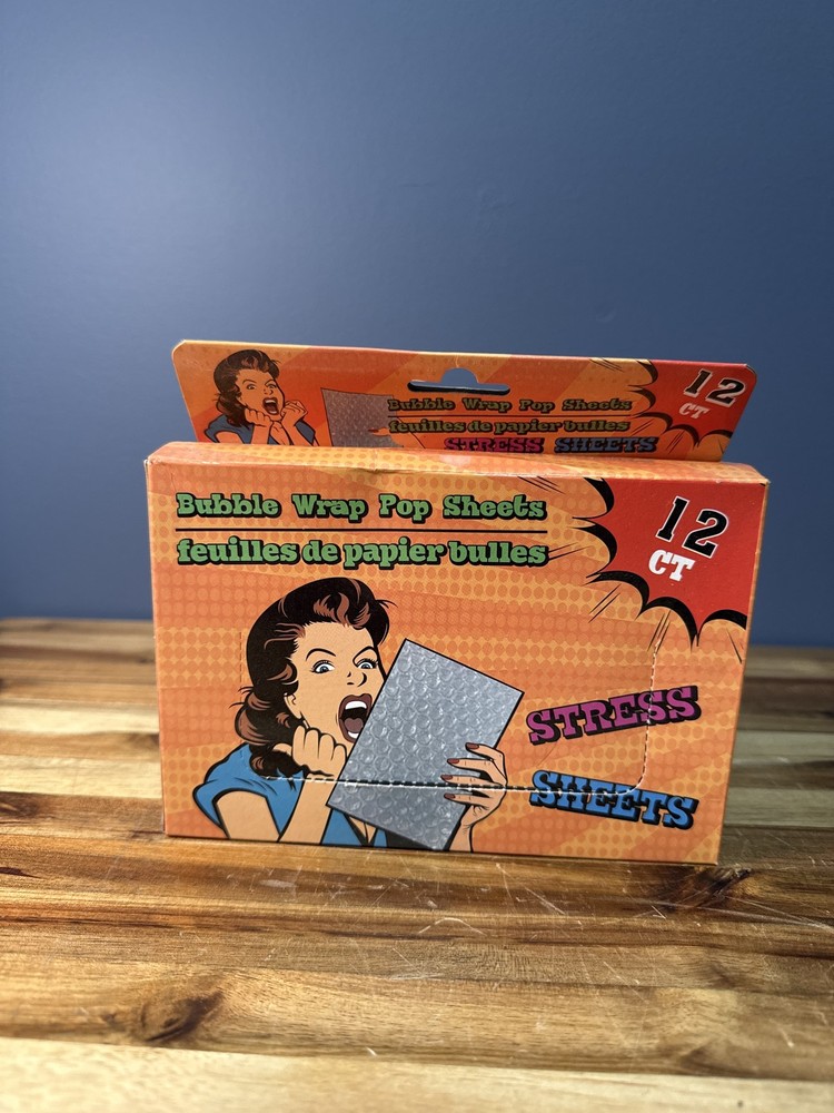 Bubble Wrap Pop Sheets Stress Sheets 12 Ct Greenbrier Intl