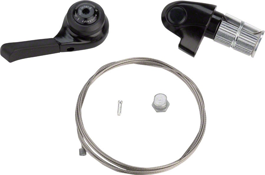 microSHIFT Internal Gear Bar End Shifter, Alfine 8 Compatible