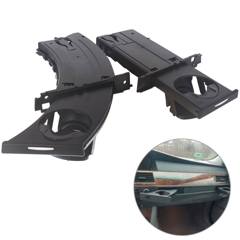 Left +Right Side Front Cup Holders 51459173469 For BMW 2006-2013 E90 E91 E92