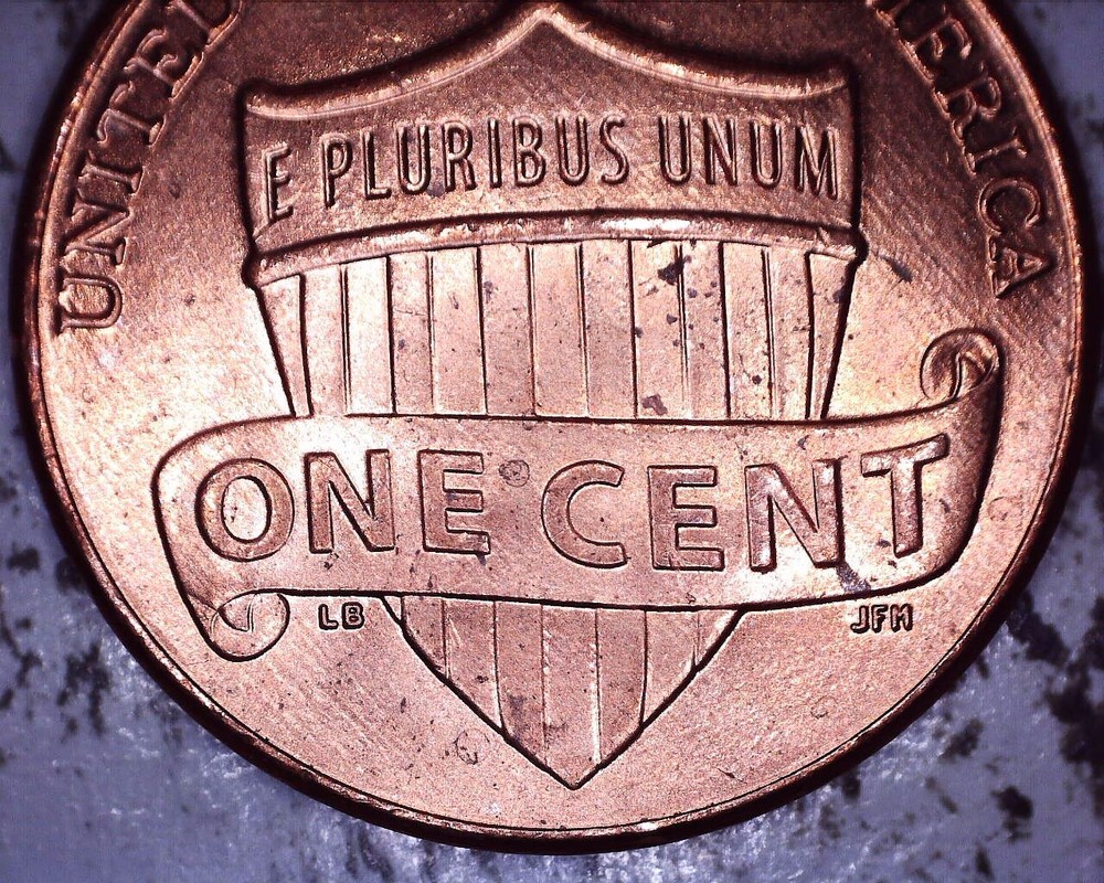 2013 P shield cent WDDO 007 extra thickness on liberty