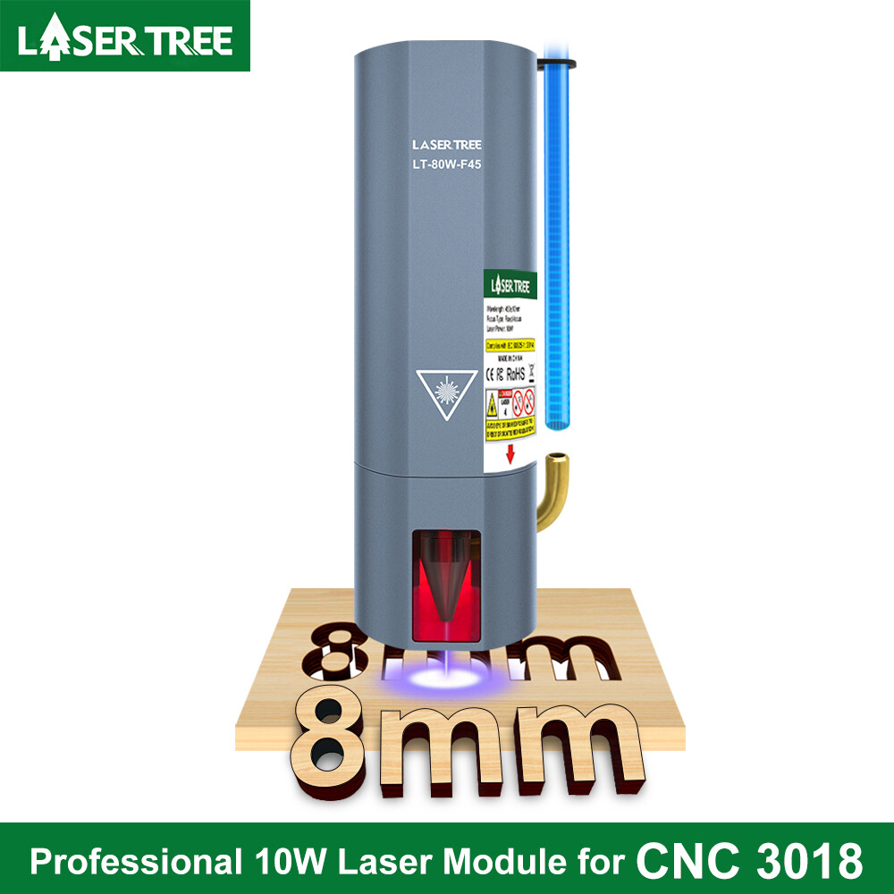 NEW 80W Laser Engraving/Cutting Module for CNC3018 Machine (10W Optical Power)
