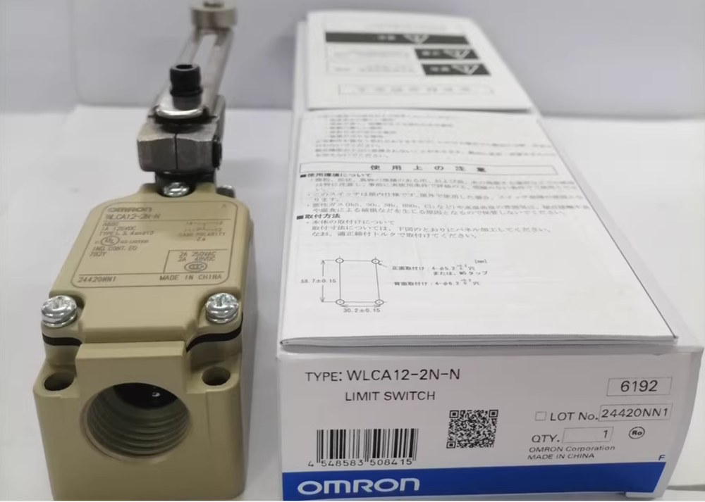 1PC New Omron Limit switch WLCA12-2N-N #LL