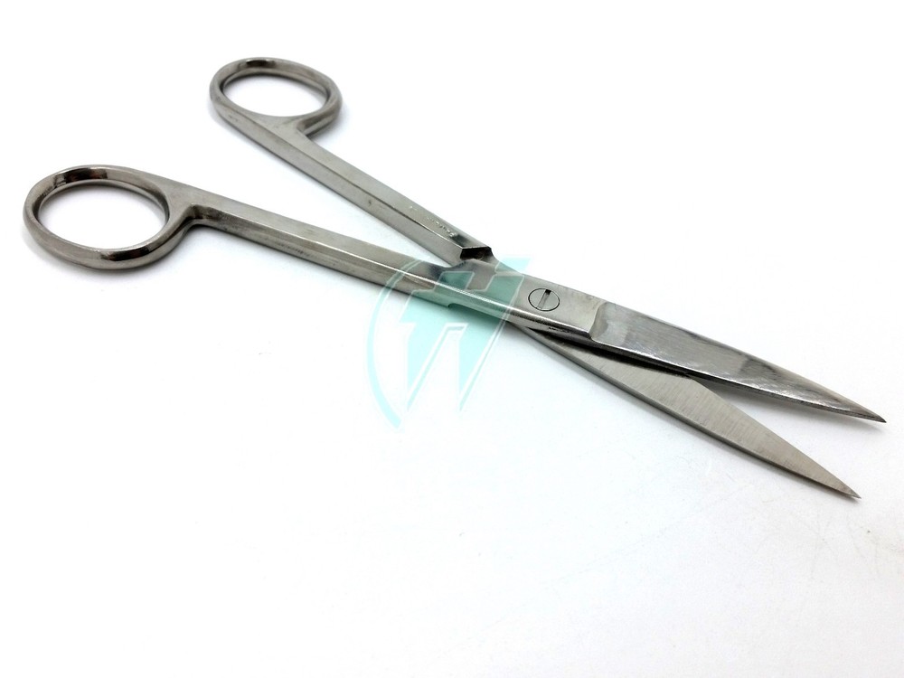 OPERATING DISSECTING SCISSORS 6.5" STRAIGHT SHARP SHARP TIP SURGICAL INSTRUMENT