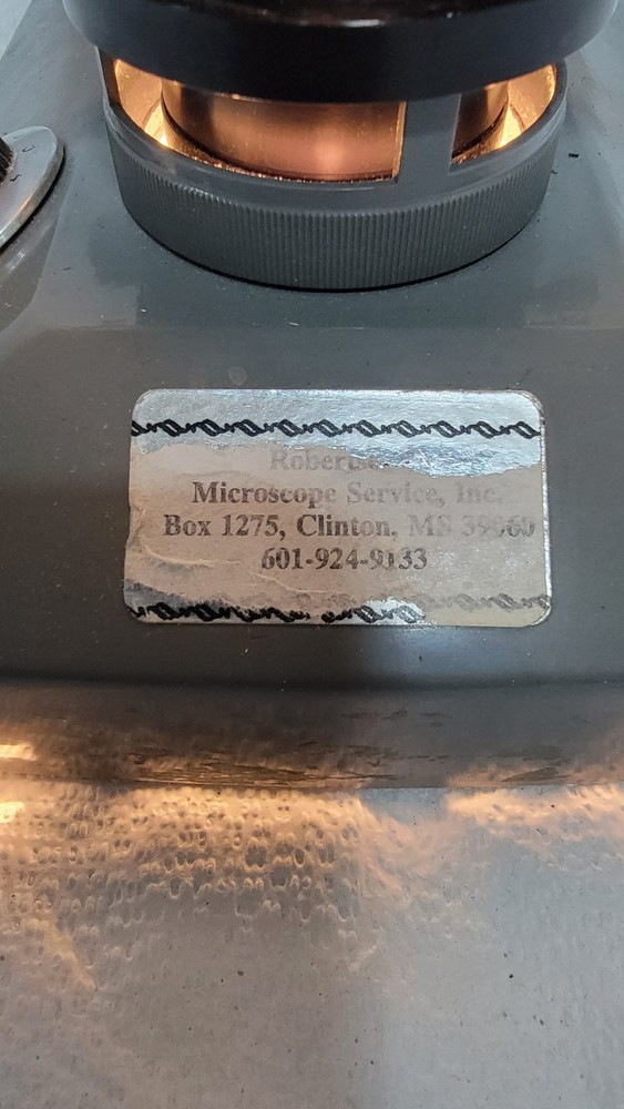 Olympus KHC Binocular Compound Microscope - Olympus Objectives - Working Lamp