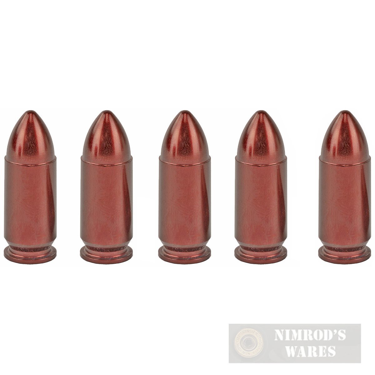 A-Zoom SNAP CAPS 9mm Pistol 5-Pk Metal 15116 FAST SHIP