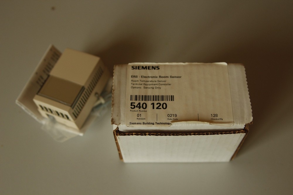 Siemens 540 120 ERS Electronic Room Sensor Temperature